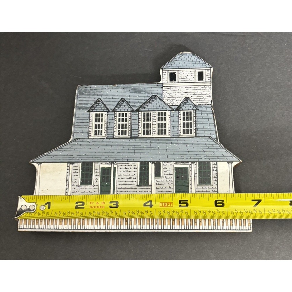 3 Cats Meow Lighthouses West Chop East Brother Chicamacomico Wooden Shelf Sitter - Picture 13 of 15